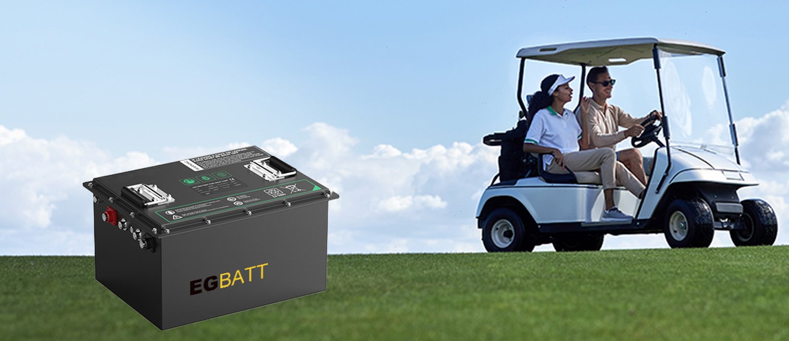 36V golf cart lithium battery
