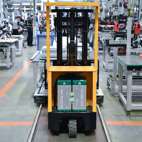 24V 150Ah LiFePO4 forklift battery with smart BMS and rugged casing