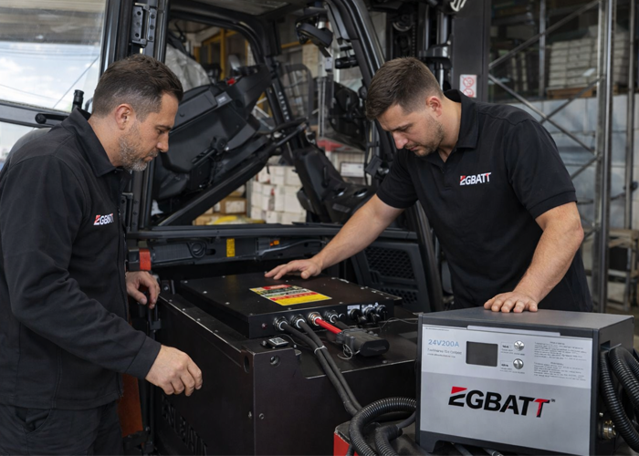 24v 608ah forklift lifepo4 battery installation