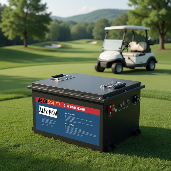 48v 100ah lifepo4 golf cart battery with BMS