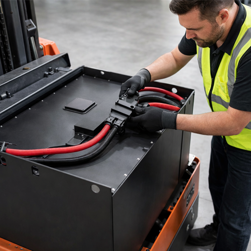 48v-280ah-lifepo4-forklift battery withbms
