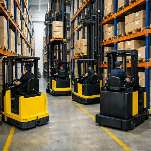 48V 560Ah forklift lithium battery with smart BMS and real-time display