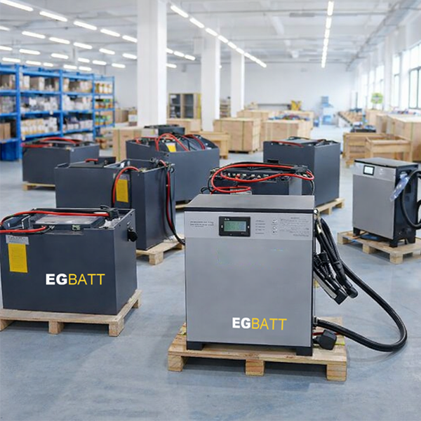 Industrial 80V lithium forklift battery pack with smart BMS