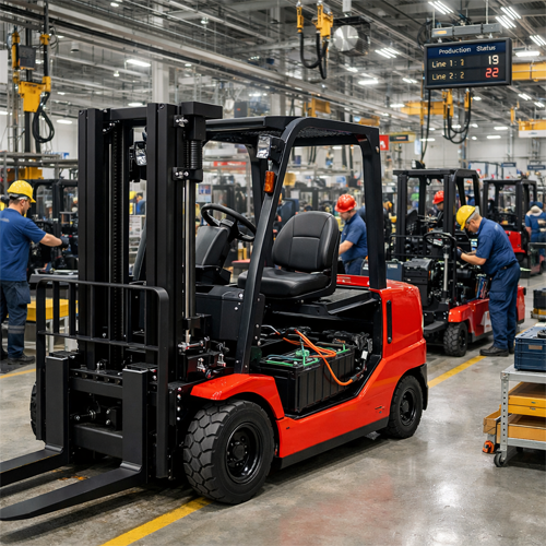 80V 400Ah warehouse forklift battery power solution