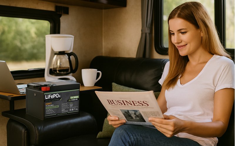 12V RV mini 300Ah lithium battery