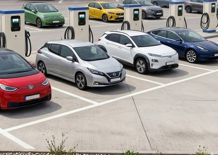 300KW EV charging station for fleet, truck