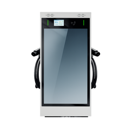 80kW Dual Gun DC Fast Charger 1000V Public Station