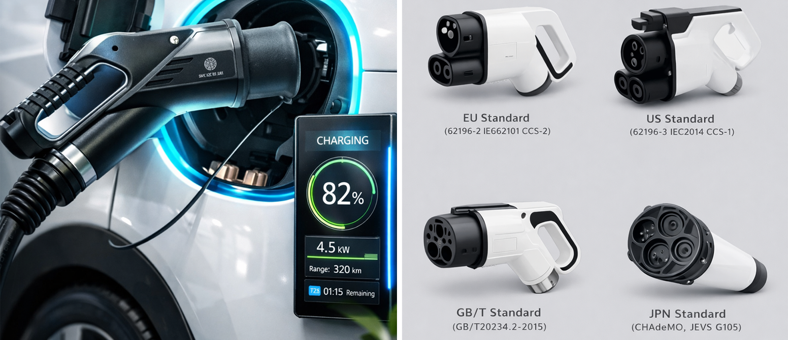 DC fast charging staion 120KW