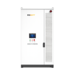 High-Capacity 200kW 372.7kWh Liquid-Cooled BESS cabinet in compact 1.4m x 1.4m industrial footprint with IP65 weatherproof enclosure