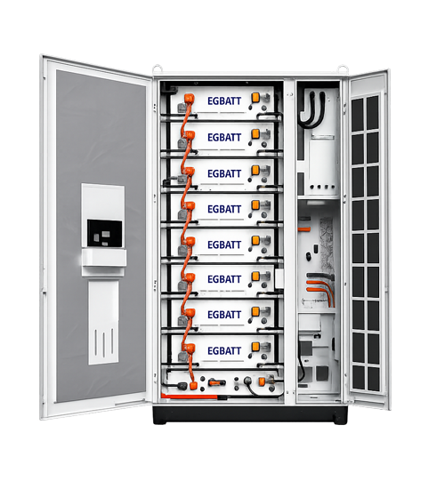2nd-generation liquid cooling system of 200kW 372kWh BESS showing closed-loop water-glycol pipes maintaining cell temperature variance under 3°C