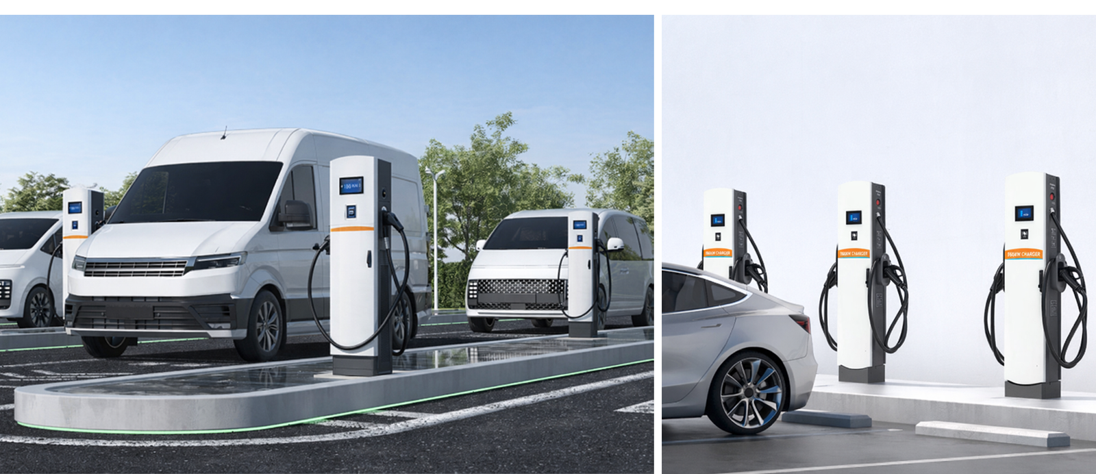 Split untra fast charer 160KW