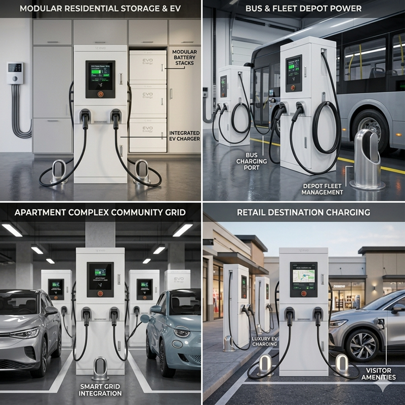 IP55-rated floor-standing 180kW DC fast charger installed outdoors
