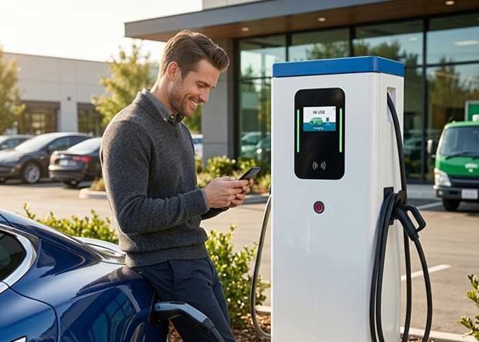 superfast 300KW DC charging EV Cars