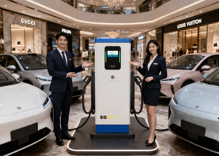 untra-fast 300KW DC charging station
