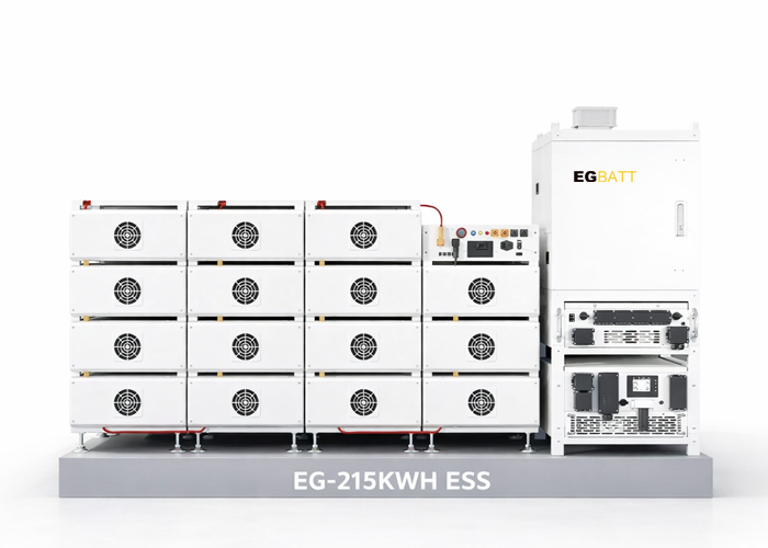 125 kW inverter integrated industrial energy storage system