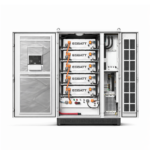 Advanced second-generation liquid cooling system inside 105kW/232kWh ESS maintaining cell temperature difference under 3°C