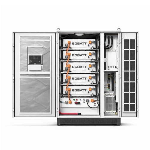 Advanced second-generation liquid cooling system inside 105kW/232kWh ESS maintaining cell temperature difference under 3°C