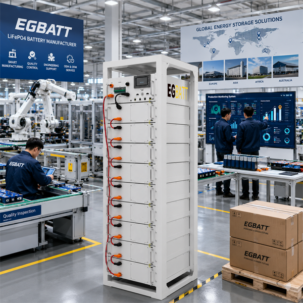 Smart battery management system for high voltage LiFePO4 energy storage solutions