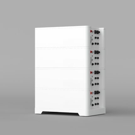 CMX 20kWh Stacked LiFePO4 Battery with Breaker, IP55 and UL Certified