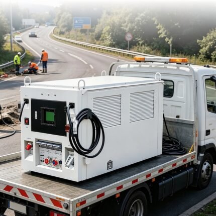 Dual-Gun Mobile Energy Storage EV Charging Station for Fleet & High-Traffic Charging
