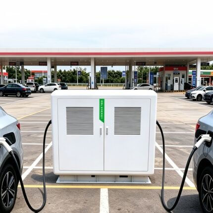 416kWh Mobile Electric Charging Station with 240kW EV Battery Fast Charging System