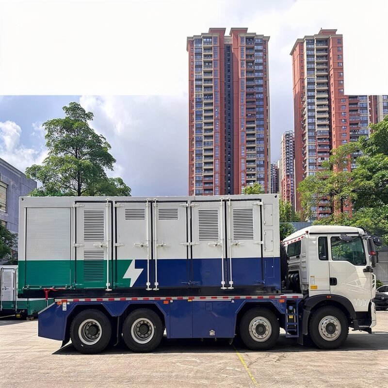 1000kWh Mobile BESS EV Charging Station for Emergency Power & Heavy-Duty Vehicle Fast Charging
