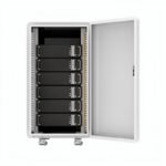 EGbatt IP65 30KWH Outdoor Energy Storage Lithium Battery 51.2V Rack Battery Pack 600Ah Lifepo4 Battery