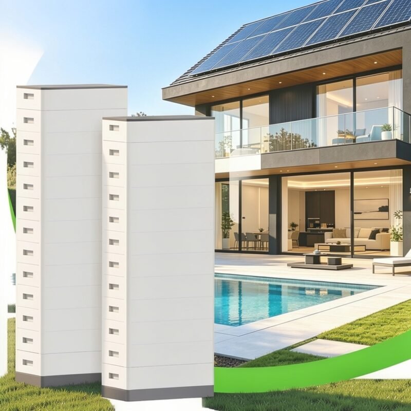 EGbatt HV-G2~G12 Pro Series | High Voltage Stackable LiFePO₄ Battery for Residential Energy Storage