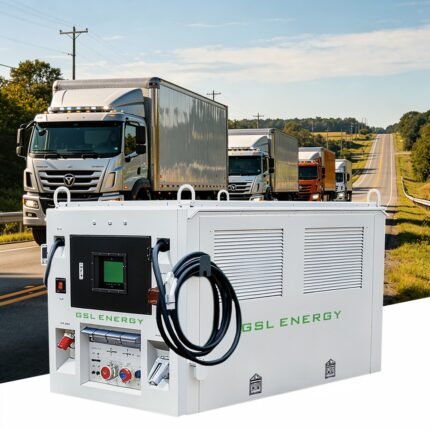 Dual-Gun Mobile Energy Storage EV Charging Station for Fleet & High-Traffic Charging