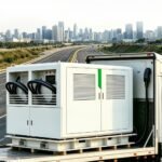 416kWh Mobile Electric Charging Station with 240kW EV Battery Fast Charging System