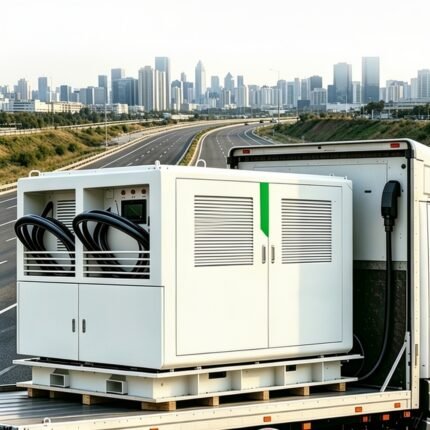 416kWh Mobile Electric Charging Station with 240kW EV Battery Fast Charging System