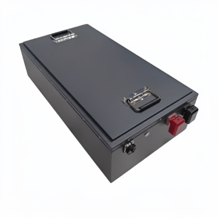 72V 100Ah Golf Cart LiFePO4 Battery - 7.68kWh Drop-in Lithium Pack with Bluetooth BMS
