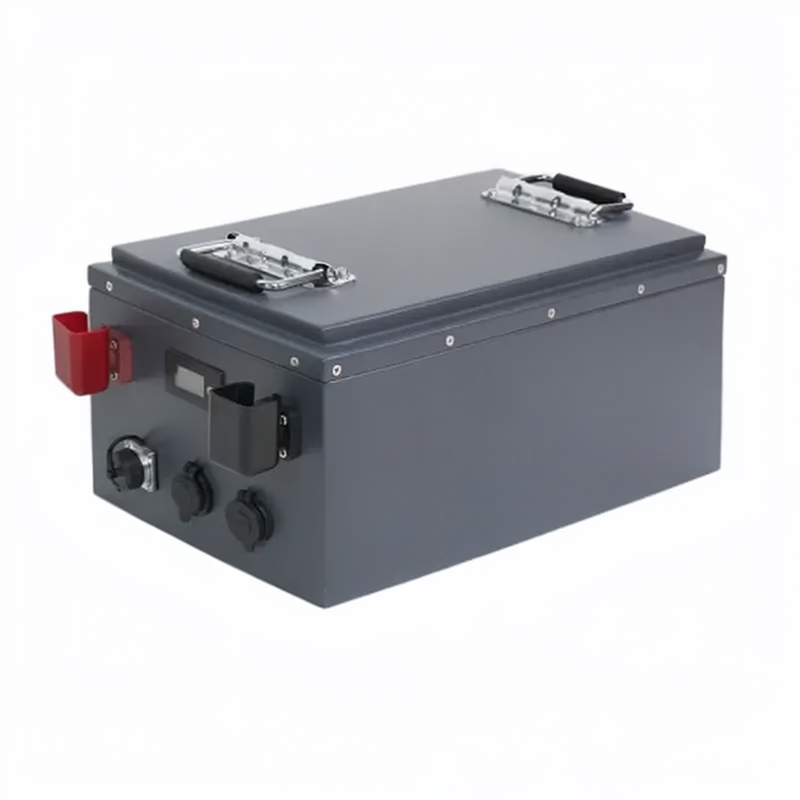EG-RV256100 24V 100Ah LiFePO4 Battery Pack | 2.56kWh Deep Cycle Lithium for RV, Marine & Off-Grid