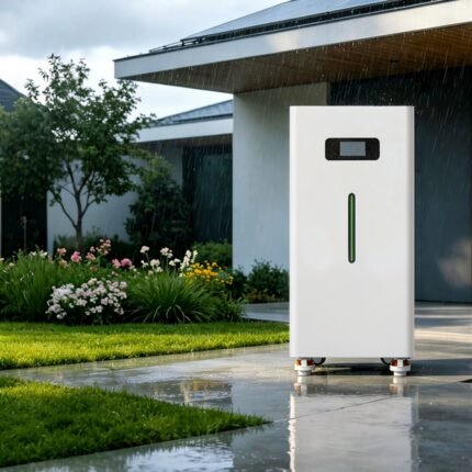 Custom 51.2V 400Ah 20kWh IP65 LiFePO4 Home Battery with Wheels | OEM & ODM Energy Storage Manufacturer