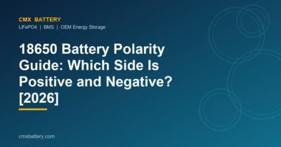 18650 Battery Polarity Guide: Which Side Is Positive and Negative? [2026]