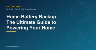 Home Battery Backup: The Ultimate Guide to Powering Your Home