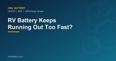 RV Battery Keeps Running Out Too Fast?