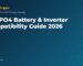 LiFePO4 Battery & Inverter Compatibility Guide 2026