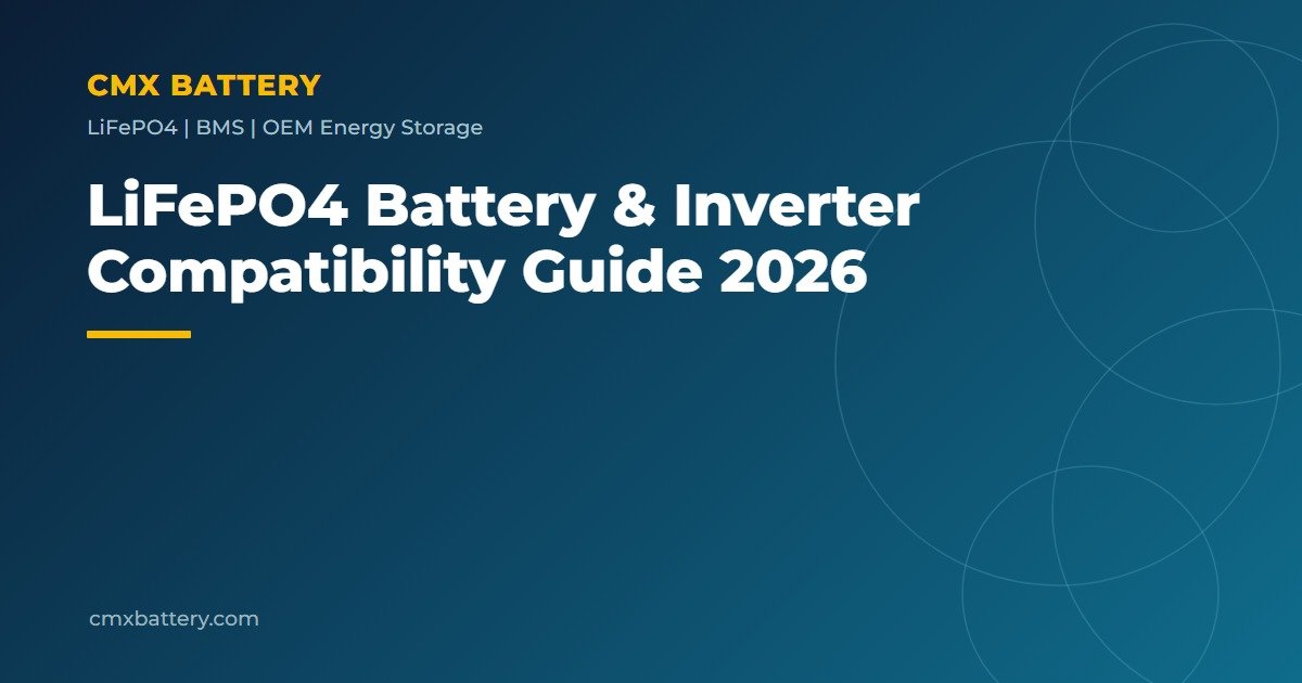 LiFePO4 Battery & Inverter Compatibility Guide 2026