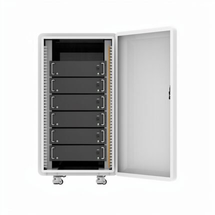 EGbatt IP65 30KWH Outdoor Energy Storage Lithium Battery 51.2V Rack Battery Pack 600Ah Lifepo4 Battery