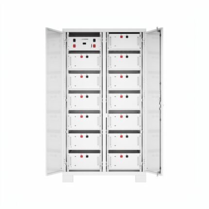 EGbatt 614V High Voltage 20kWh 30kWh 40kWh 50kWh 60kWh ESS Battery Solar Lithium 51.2V 100AH LiFePO4 Power Solar Rack Battery
